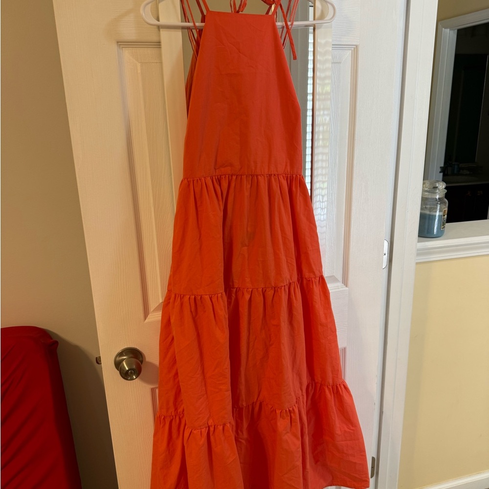 Orange Dress